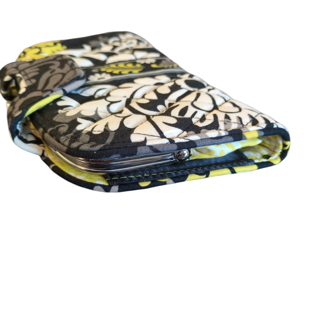 Vera Bradley Quilted Filigree Kiss-Lock Wallet - Picture 4 of 9